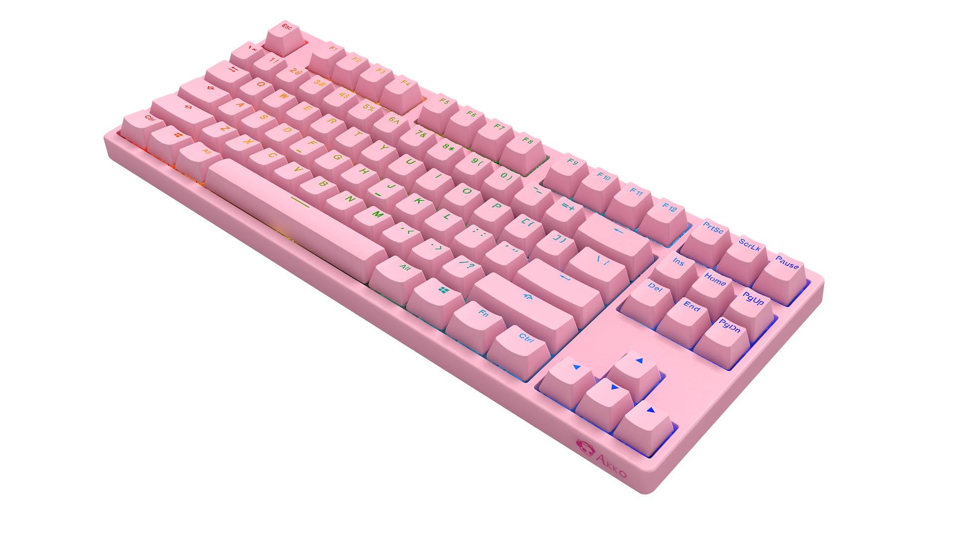 Bàn phím cơ Akko 3087S RGB - Pink